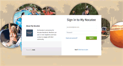 Desktop Screenshot of mynocatee.com